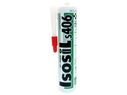 Силиконовый герметик ISOSIL-406 (без запаха) прозрачный, 310 мл